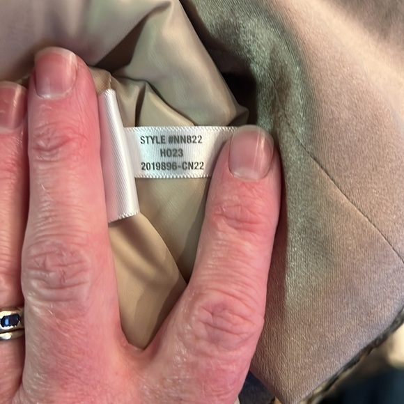 Madewell Gold Satin Oversized Blazer Size 10 - Picture 12 of 13